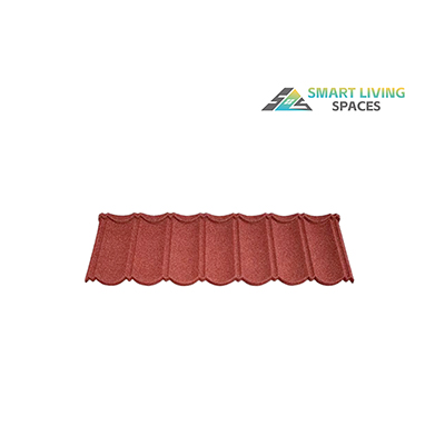 Stone coated metal roofing tile